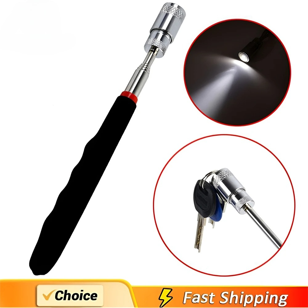 Pen Holder Magnetic - Teleskop-Magnetstift, ausziehbarer Tonabnehmerstab mit leichtem tragbarem
