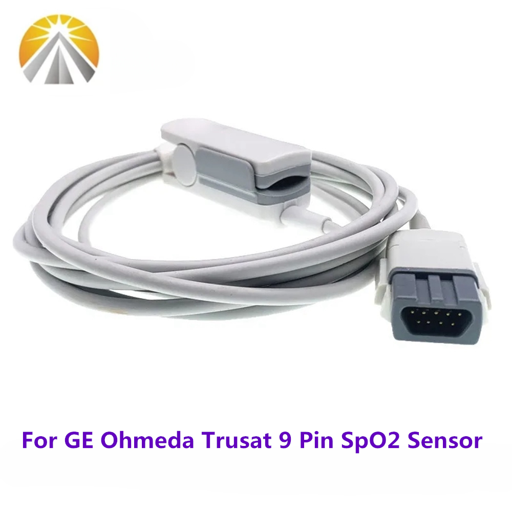 Tech Accessories Types - SpO2-Sensor 9-polig für GE Ohmeda Trusat