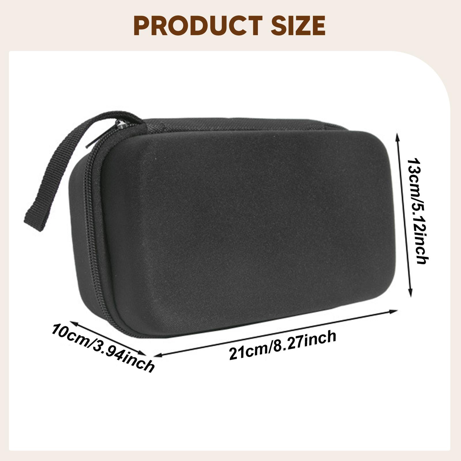 Tech Accessories Types - Tech Pouch Kabel-Organizer-Tasche mit Griff, kompakte,