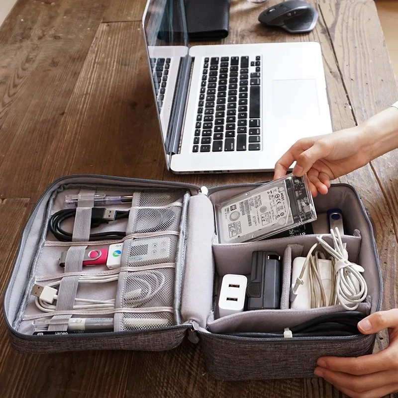 Tragbare Tech-Organizer-Hülle  – Tech Accessories Types Bewertung und Preis